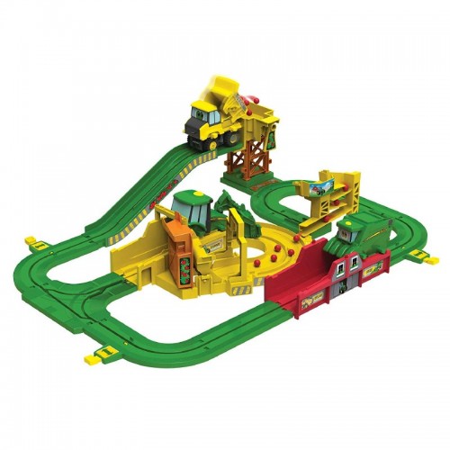 JOHN DEERE BIG LOADER JOHNNY TRACTOR TOMY