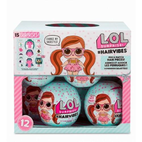 LOL Surprise #Hairvibes Dolls with 15 Surprises Assortment