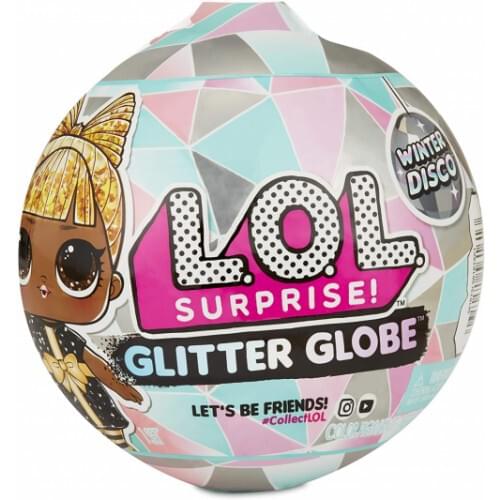 LOL Surprise! Glitter Globe Doll Winter Disco Series with Glitter Hair