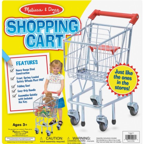 Shopping Trolley Metal Melissa and Doug