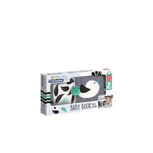 Baby Clementoni Black & White Soft Book
