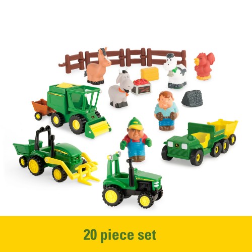 John Deere Preschool - 1st Farm Fun Playset Range - Suitable from 3 years