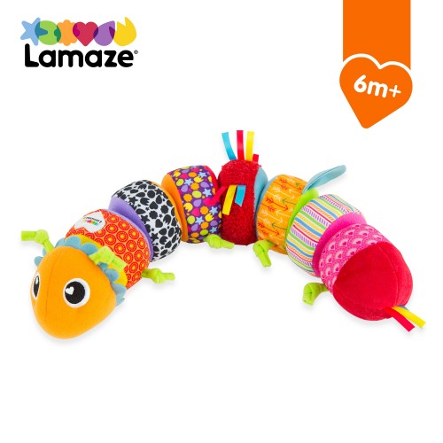 Lamaze Mix & Match Caterpillar Soft Cuddly Toy for Baby, Babies Activity Sorting Toy, Ideal Baby Shower Gift for New Parents, Suitable for Babies Boys and Girls from 6 Months+