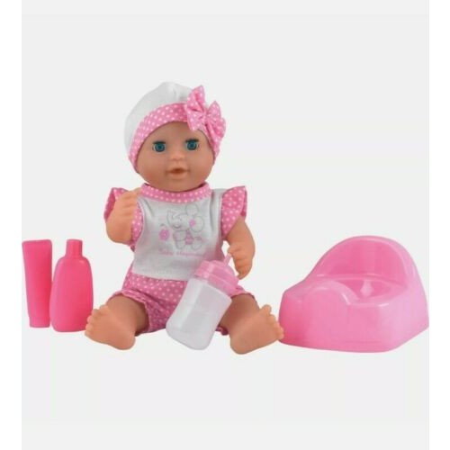 Dolls World - 25cm Baby Dribbles Drink and Wet Doll