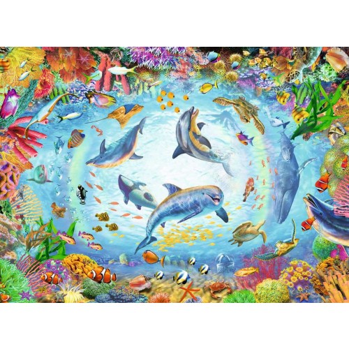 Ravensburger Cave Dive 500 Piece Jigsaw Puzzle