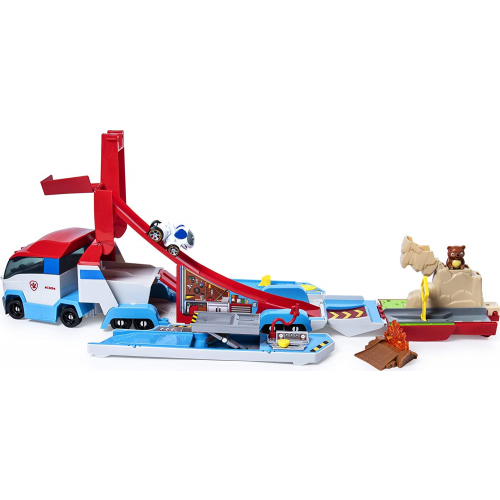 Paw Patrol LaunchN Haul PAW Patroller, Transforming 2-in-1 Track Set for True Metal Die-Cast Vehicles
