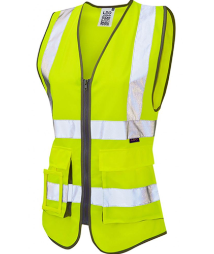 Lynmouth Women's Superior Hi Vis Vest Yellow