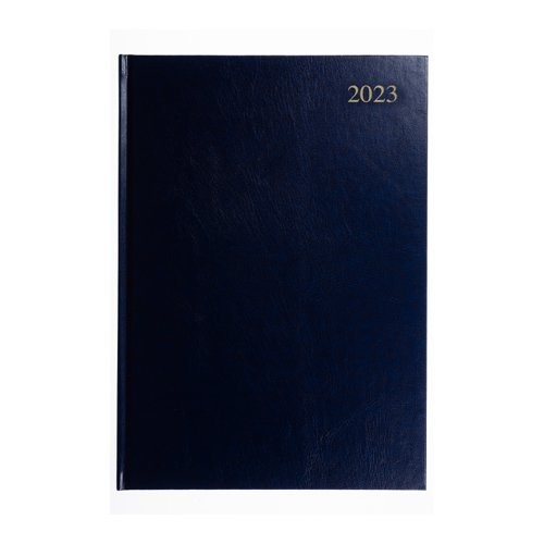 5 Star 2023 A5 Day to Page Diary Black