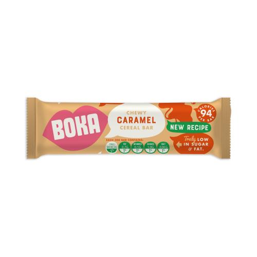 BOKA Cereal Bar - Chewy Caramel (24x30g)
