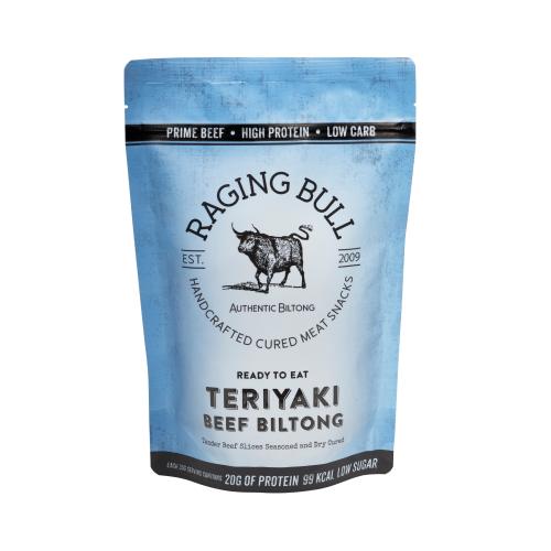 Raging Bull Biltong - Teriyaki Beef (10x28g)