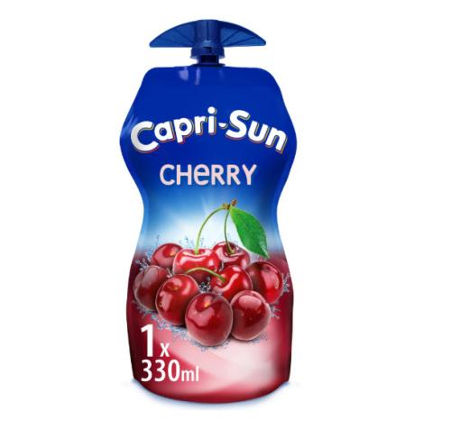 Capri-Sun Resealable Juice Pouch - Cherry (15x330ml)