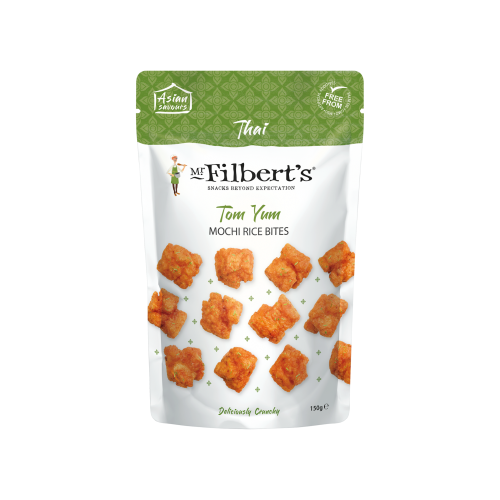 Mr Filbert's Mochi Rice Bites - Thai Tom Yum (12x40g)