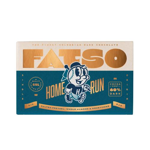 Fatso Home Run Big Bar - Salted Pretzel, Whole Almond & Honeycomb (11x150g)
