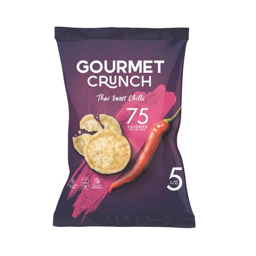 Gourmet Crunch Crisps - Thai Sweet Chilli (6x5x18g)