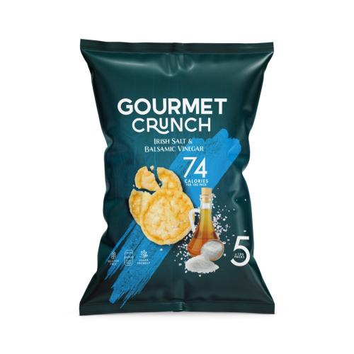 Gourmet Crunch Crisps - Irish Salt & Balsamic Vinegar (6x5x18g)