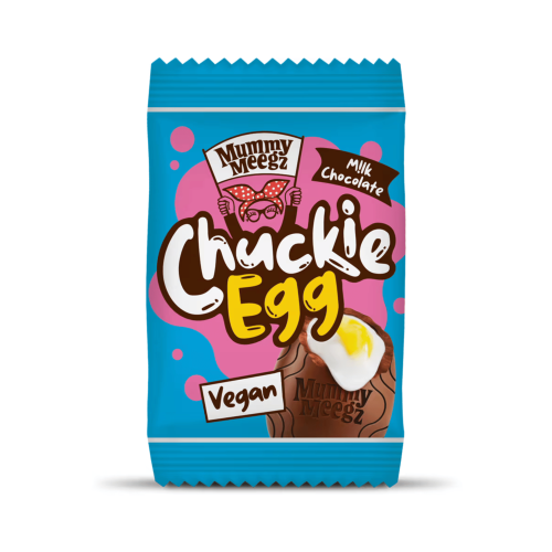 Mummy Meegz Vegan Chocolate - Chuckie Egg (24x38g)