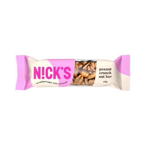 Nick's Vegan Bar - Peanut Crunch (12x40g)