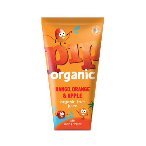 Pip Organic Multipack Fruit Juice - Mango, Orange & Apple Juice 6x(4x180ml)