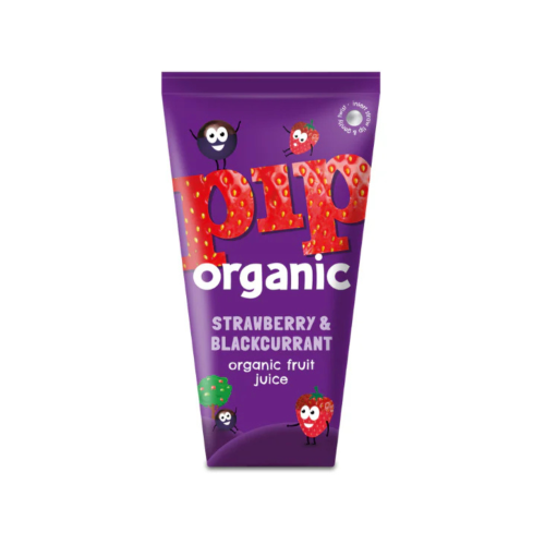 Pip Organic Multipack Fruit Juice - Strawberry & Blackcurrant 6x(4x180ml)