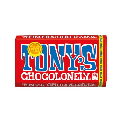 Tony's Chocolonely Bar - Milk Chocolate (21x90g)