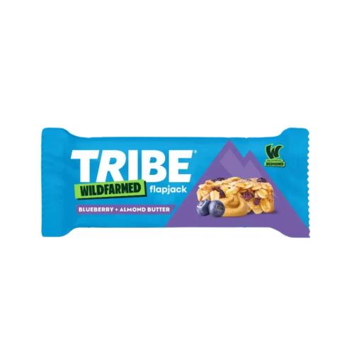 Tribe Wildfarmed Flapjack - Blueberry & Almond Butter (16x50g)