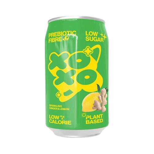 XOXO Prebiotic Soda - Ginger & Lemon (12x330ml)