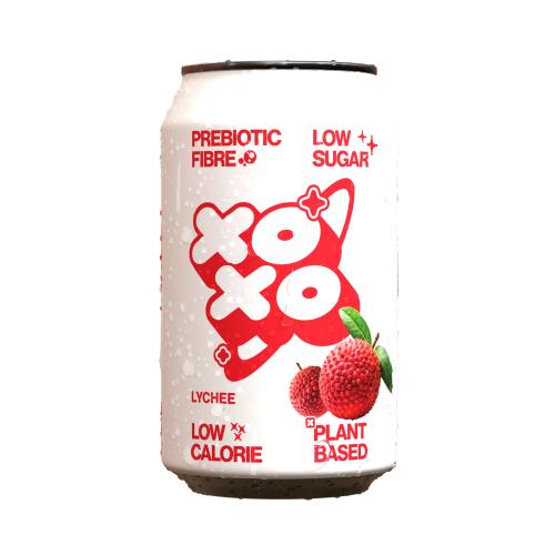 XOXO Prebiotic Soda - Lychee (12x330ml)