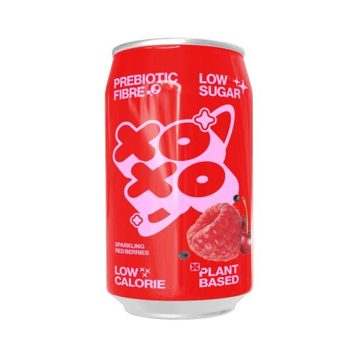 XOXO Prebiotic Soda - Red Berry (12x330ml)