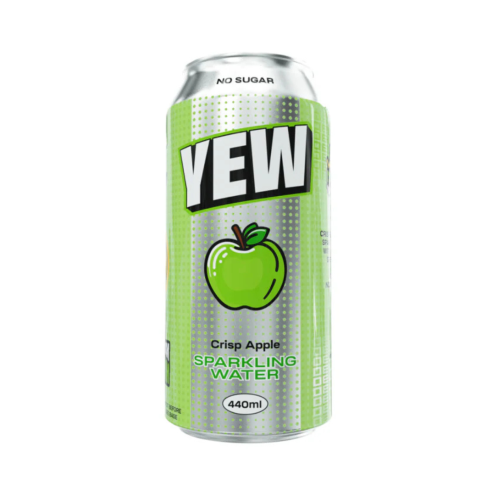 YEW Sparkling Water - Crisp Apple (12x440ml)