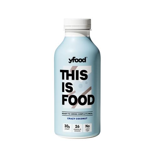 yfood Ready-to-drink Complete Meal - Crazy Coconut (6x500ml)