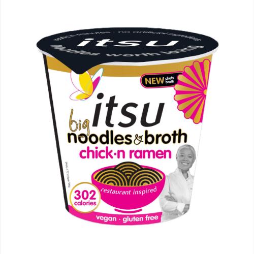 Itsu Big Bowl Noodles - Chick'n Ramen (4x93g)
