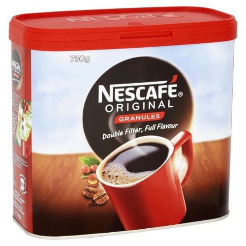 Nescafe Original Instant Coffee Granules Tin 750g