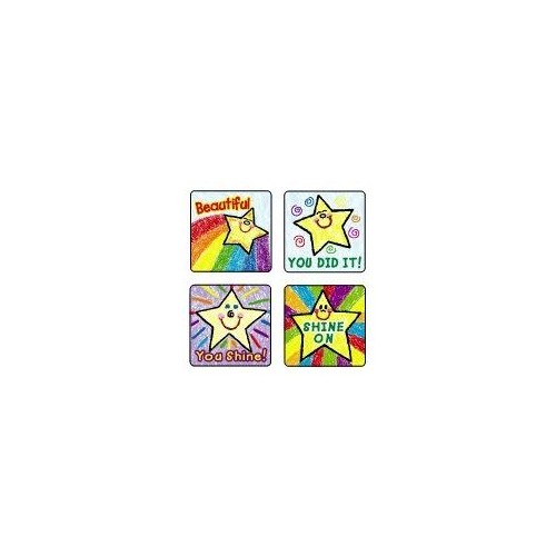 Motivational Stickers - Shine On (120 Stickers)
