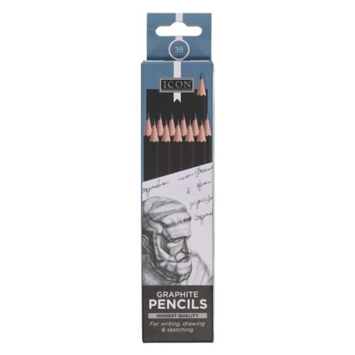 Icon Graphite Pencils 3B (Pack of 12)