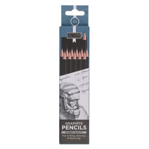 Icon Graphite Pencils 5H (Pack of 12)