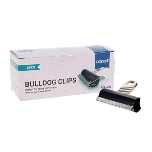 Bulldog Clips - 50mm (Pack of 10)