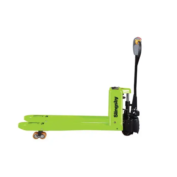 Electric Pallet Truck, 1500Kg  Capacity, 540 X 1150mm, Li 48V 20Ah, Slingsby Green by HC Slingsby PLC – Pallet Trucks – Reliable Handling for Heavy Loads available at KDK Office Supplies – Reliable Office Products, Fast Delivery & B2B Solutions. SKU: 434625.