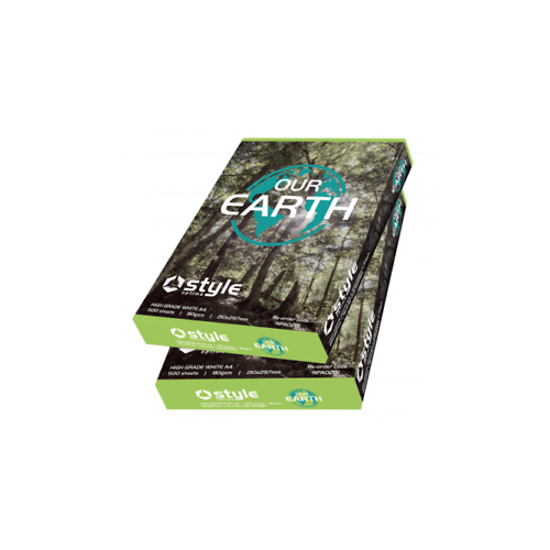 Style Optima Our Earth White Copier PEFC1 A4 80gsm Box 5