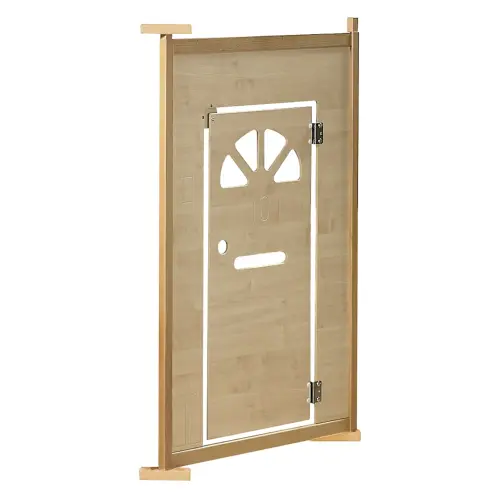 Maple Effect Front Door Role Play Panels - 1290 x 790mm - Each