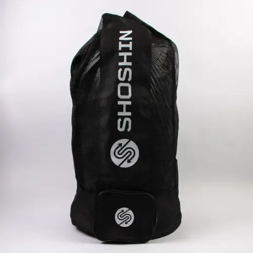 SHOSHIN Black 12 Ball Bag with Pocket - Each