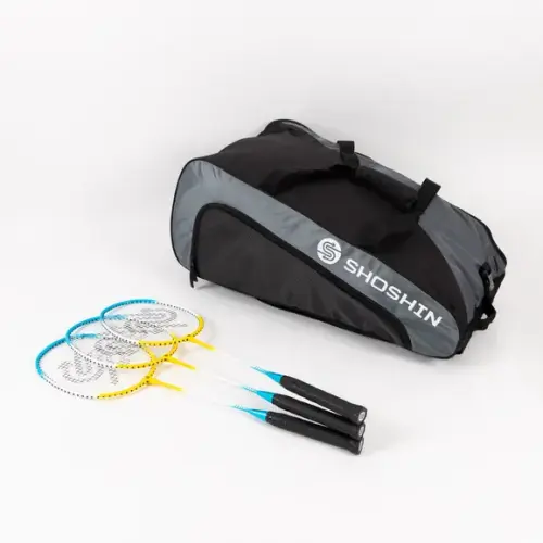SHOSHIN Badminton Racket - 26" - Pack of 12 with FREE BAG
