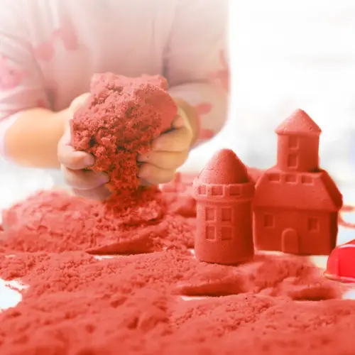 Red Smooshy Sand - 2.5kg Bag - Each