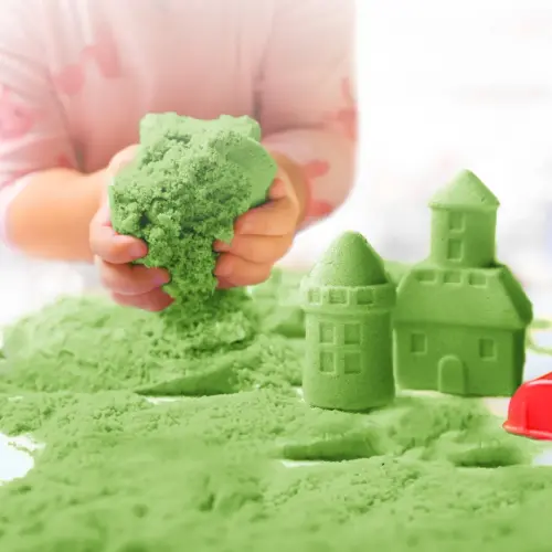 Green Smooshy Sand - 2.5kg Bag - Each