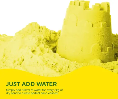 Yellow Coloured Play Sand - 15kg - Each