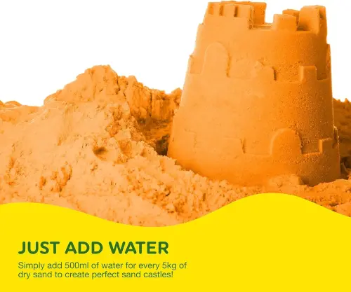 Orange Coloured Play Sand - 15kg - Each