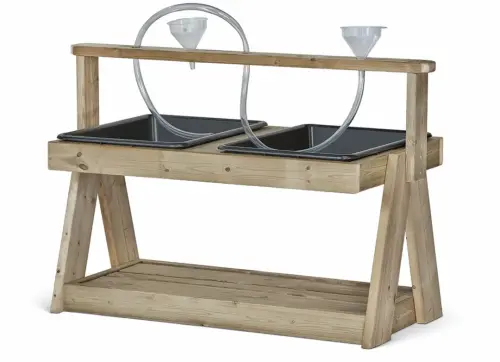 Millhouse Pre School Double Sand & Water Station - 1330 x 700 x 835mm - Each