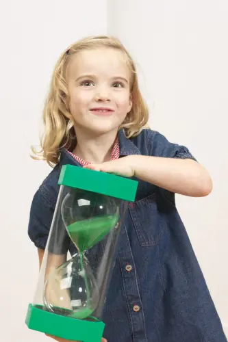 Commotion Green Mega Sand Timer - 1 Minute - 30 x 15cm - Each