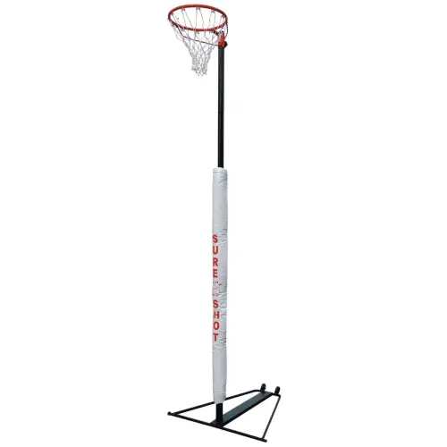 Sure Shot Transportable Netball Unit - Black - Each