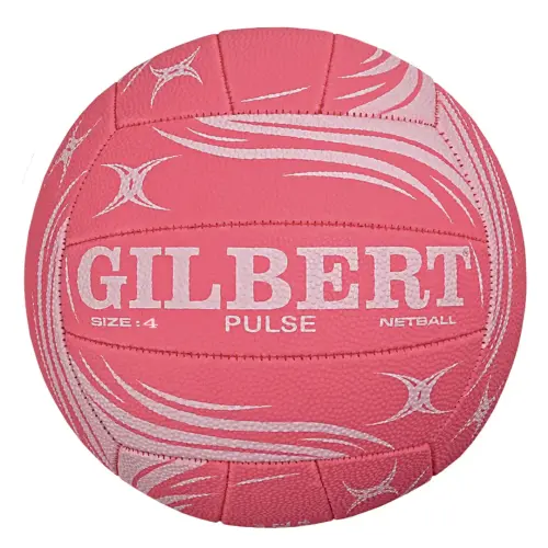 Gilbert Pulse Match Netball - Pink - Size 4 - Each