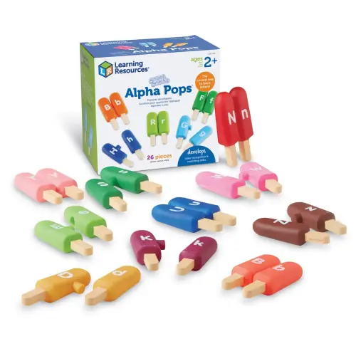 Learning Resources Alpha Pops - Assorted - Pack of 26